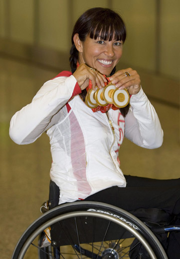 Hall of Famer CHANTAL PETITCLERC